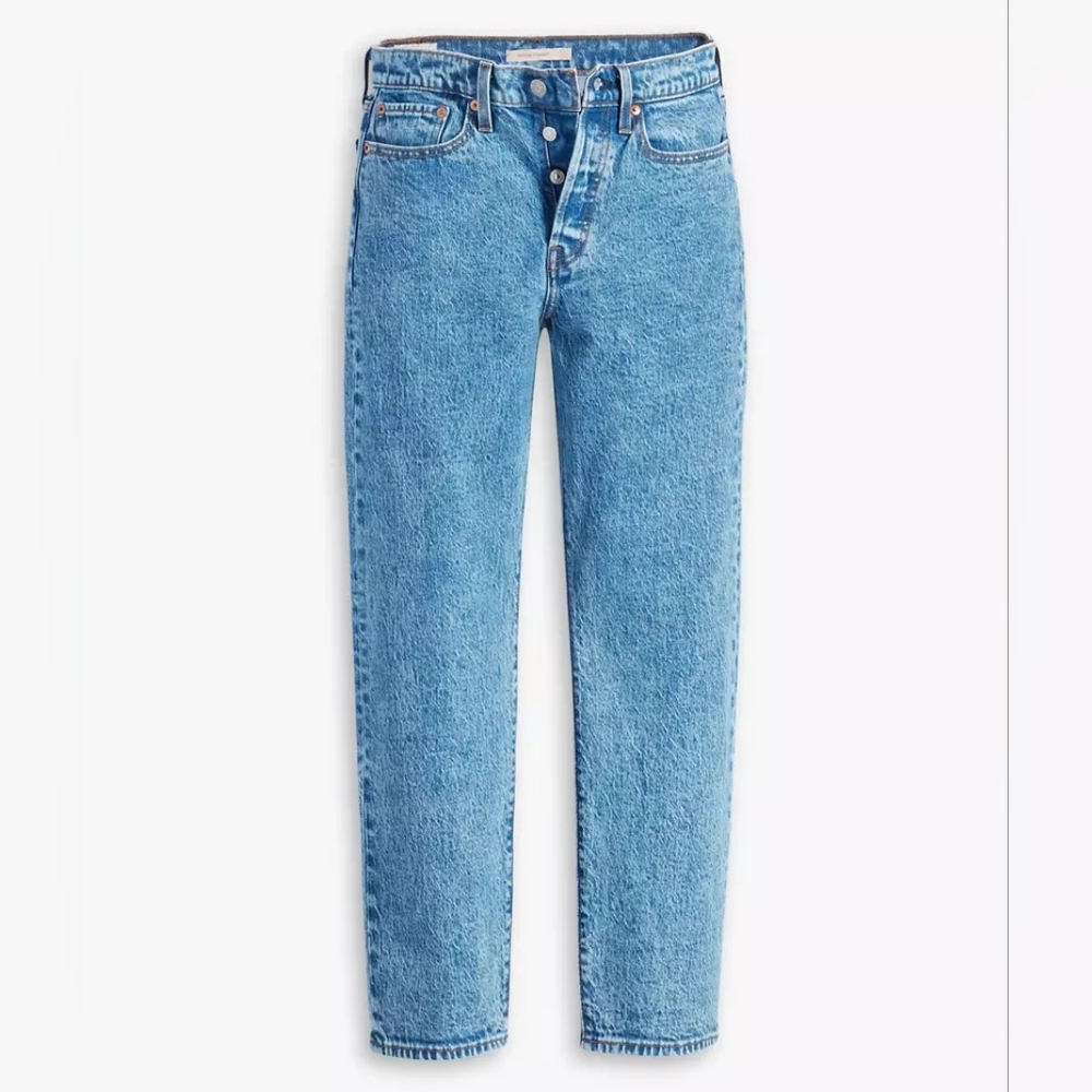 Levi's Light Blue Wedgie Straight Jeans (27 X 28) Size 27